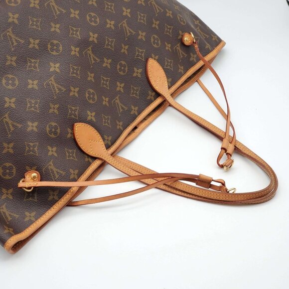 LOUIS VUITTON MONOGRAM NEVERFULL GM TOTE BAG - Picture 4 of 15